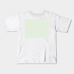 Green sacred geometry Kids T-Shirt